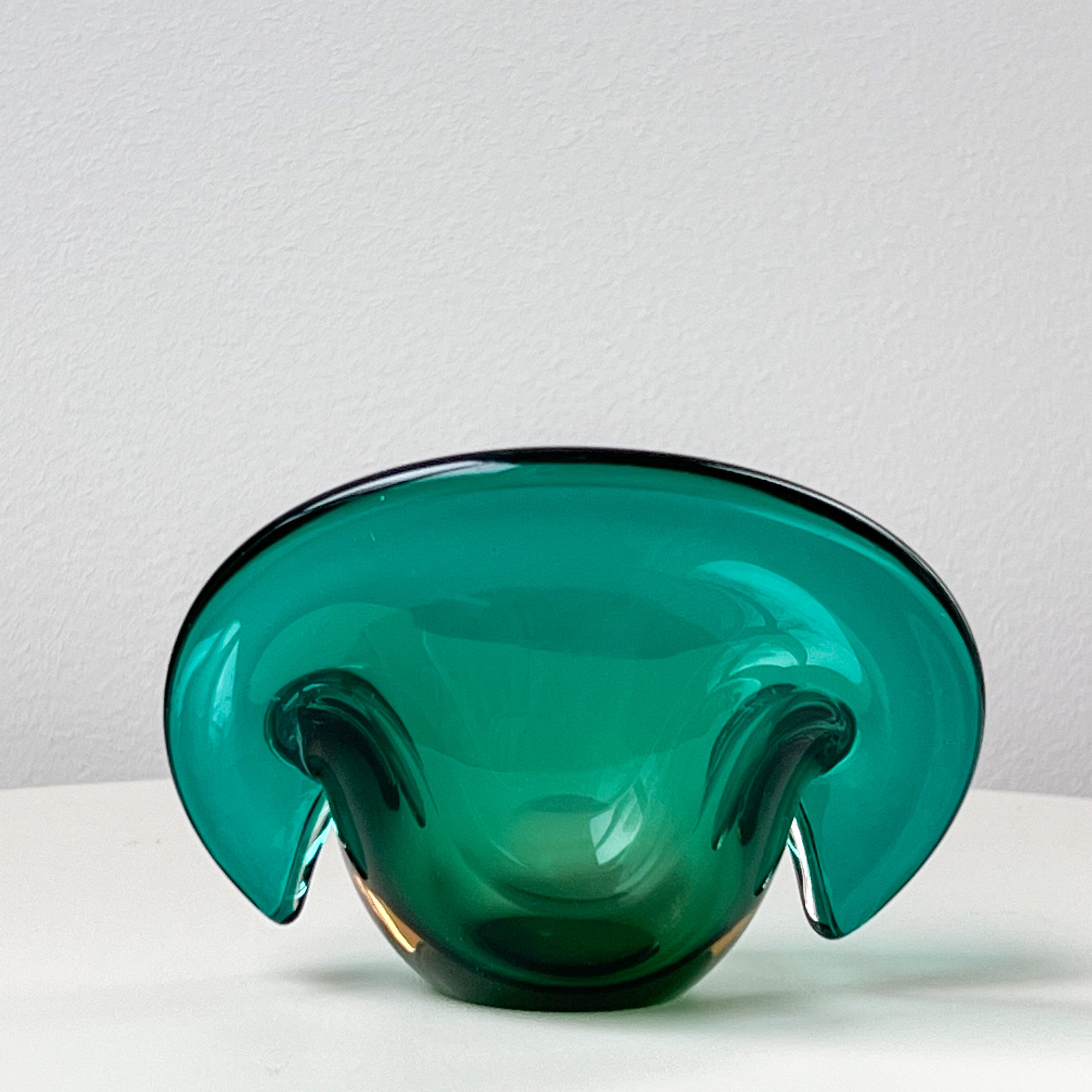 Teal Murano Shell