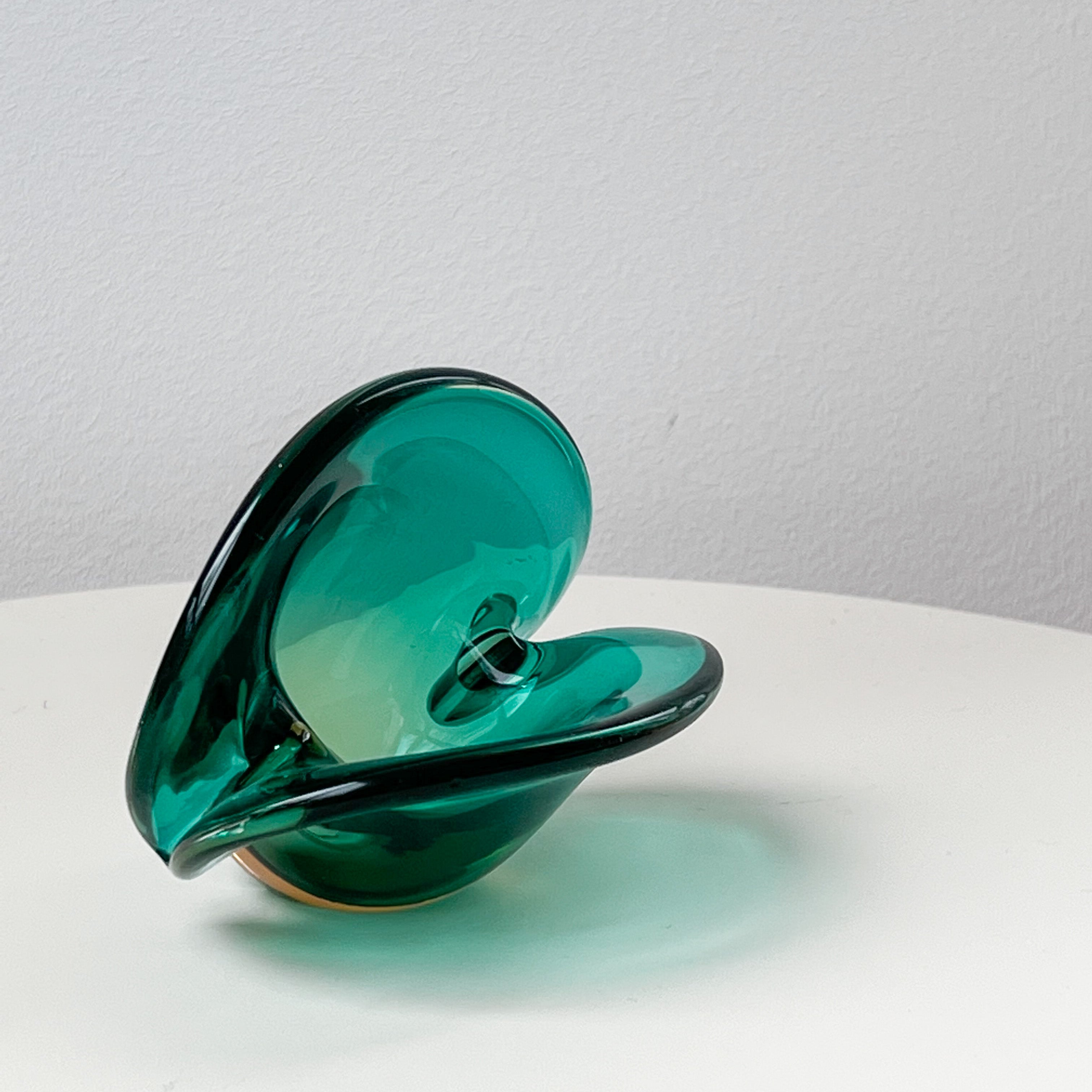 Teal Murano Shell