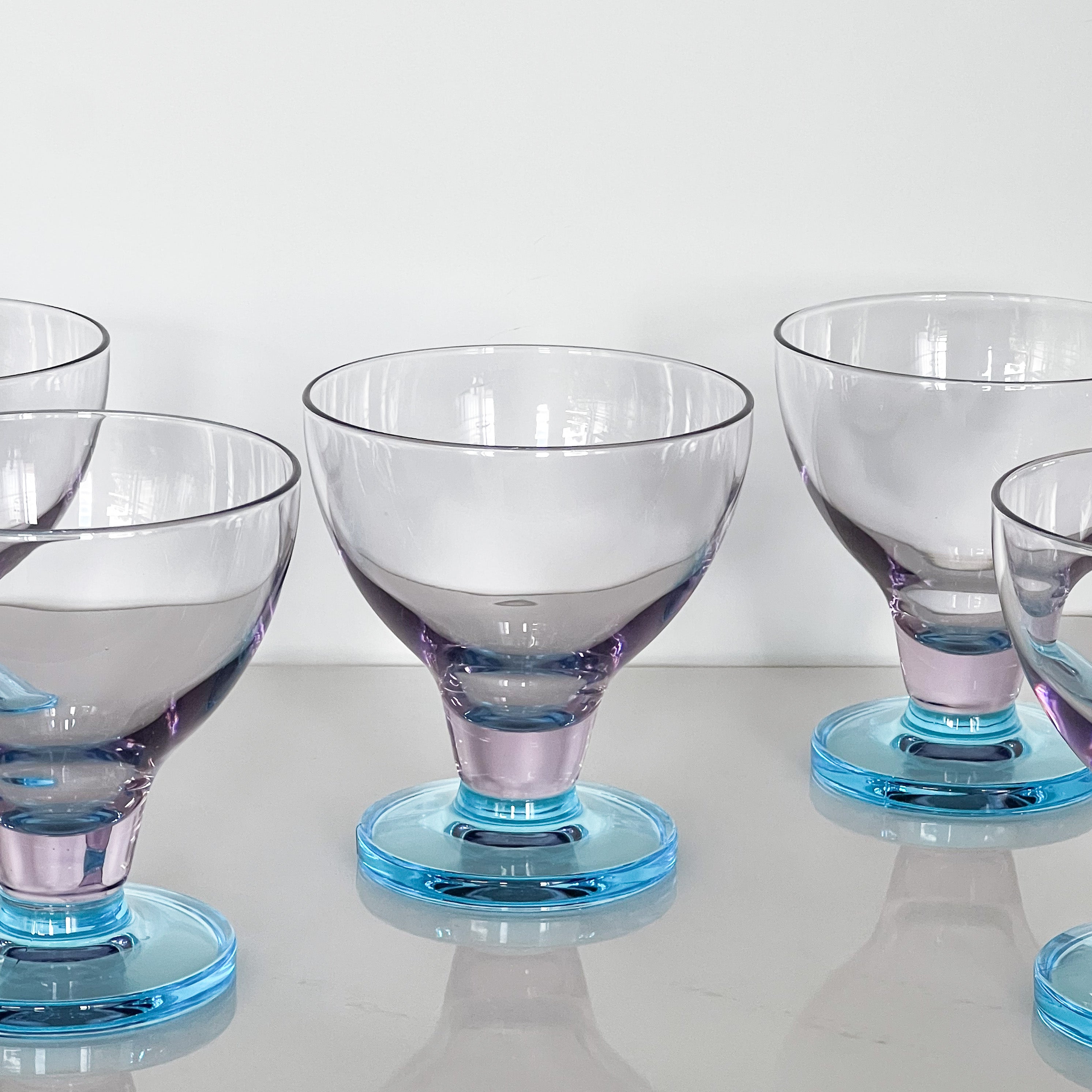 Blue and Purple Glasses