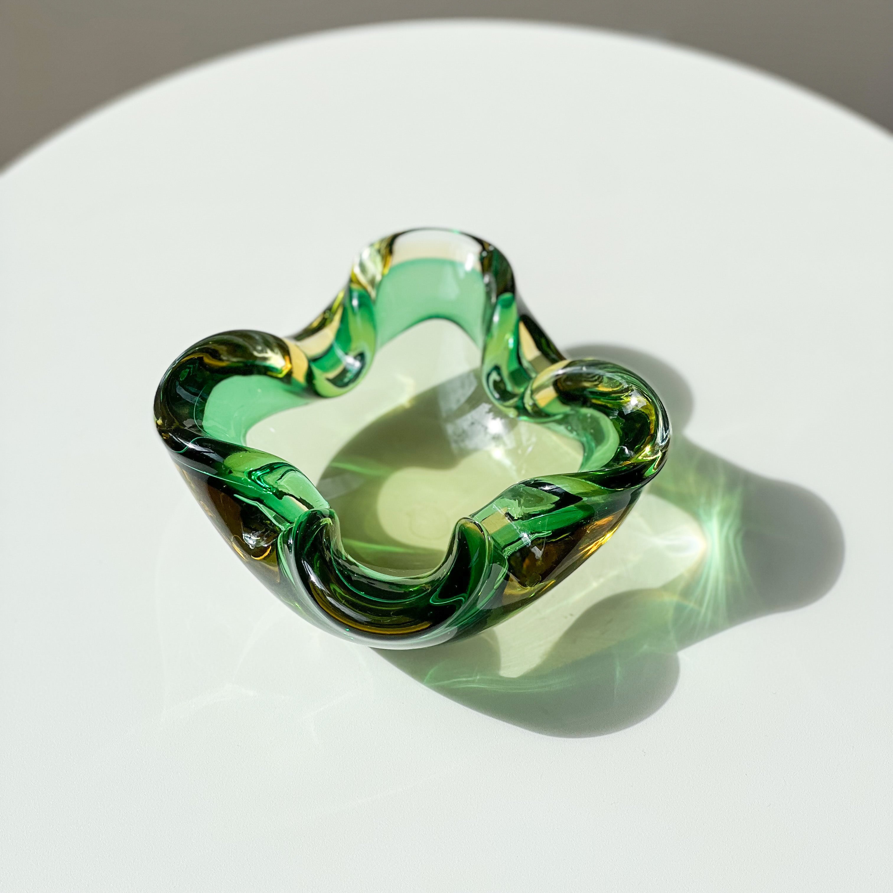 Green Murano Catchall