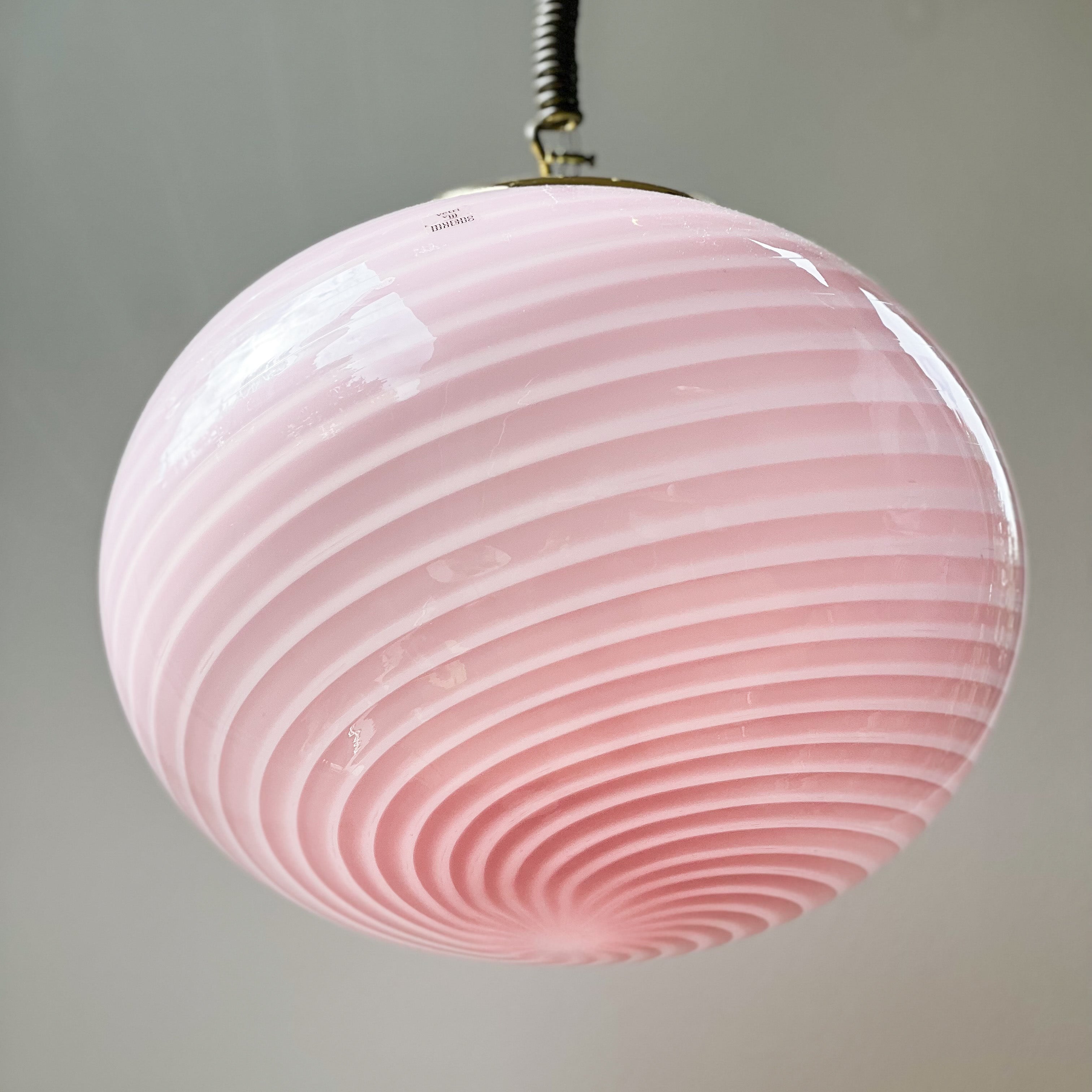 Pink Murano Ceiling Lamp