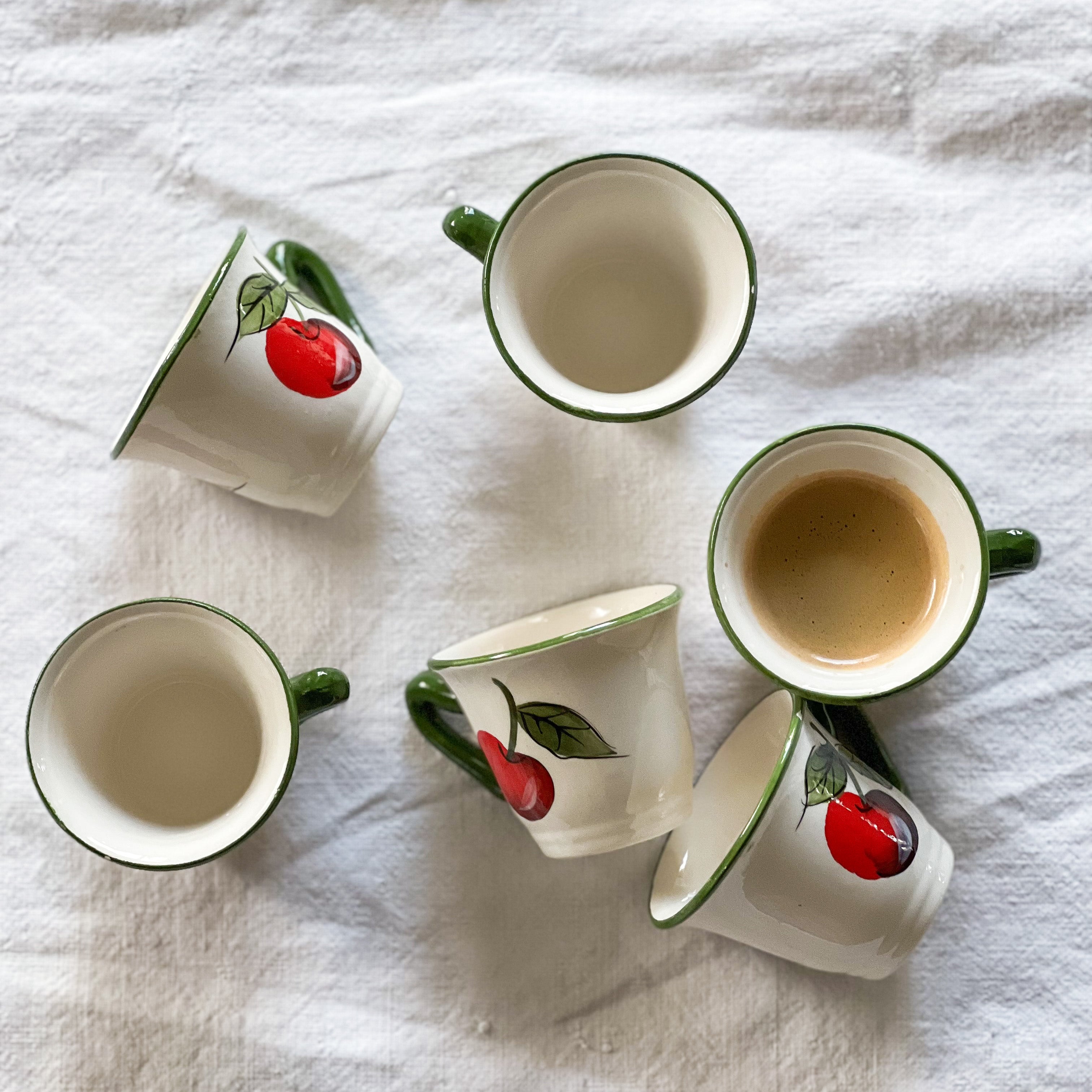 Cherry Espresso Set