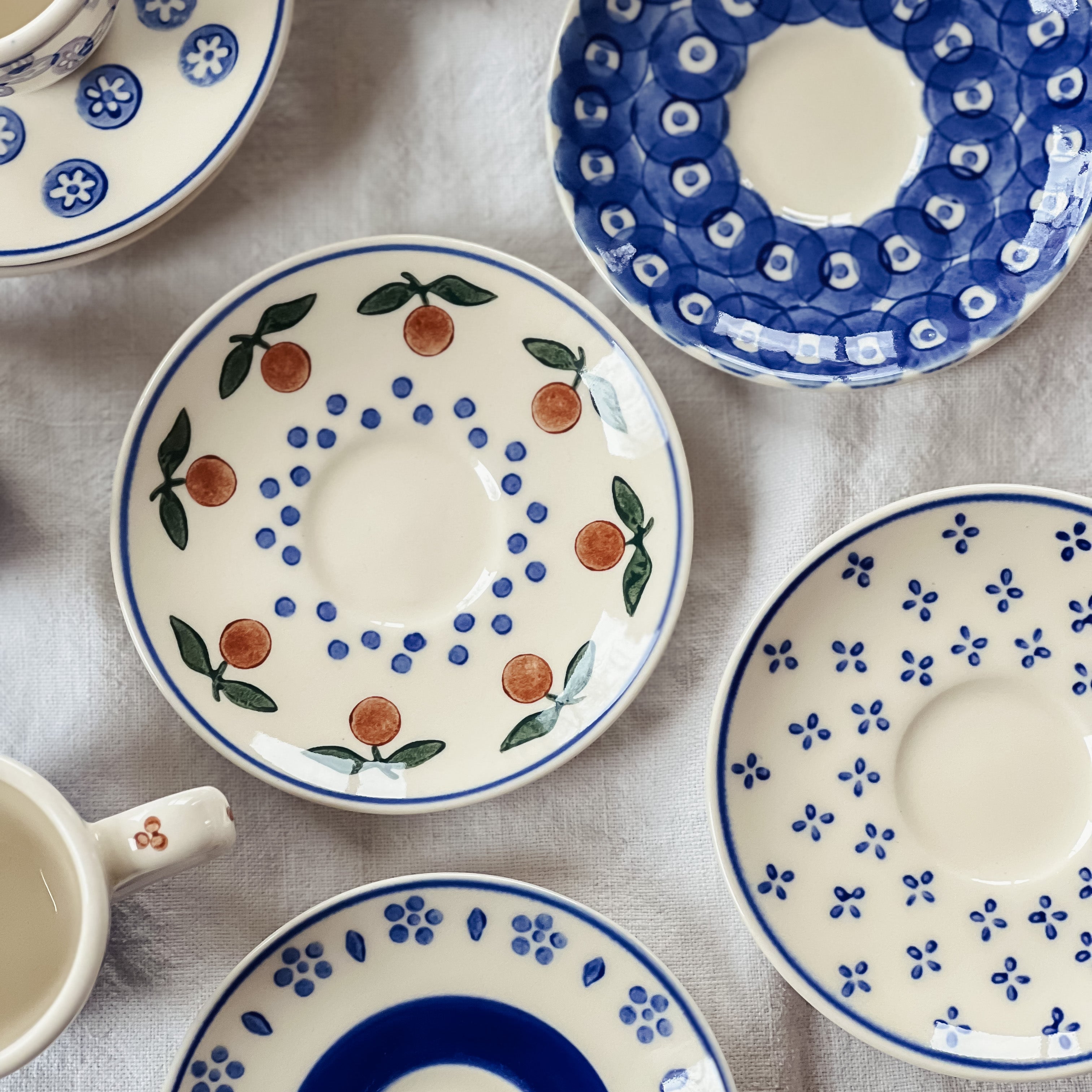 Hand-painted Espresso Set