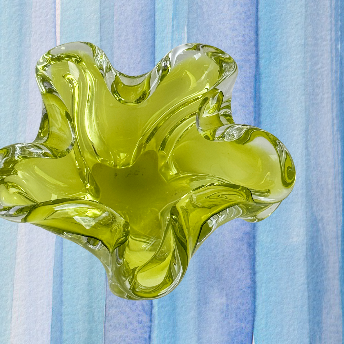 Yellow Murano Catchall