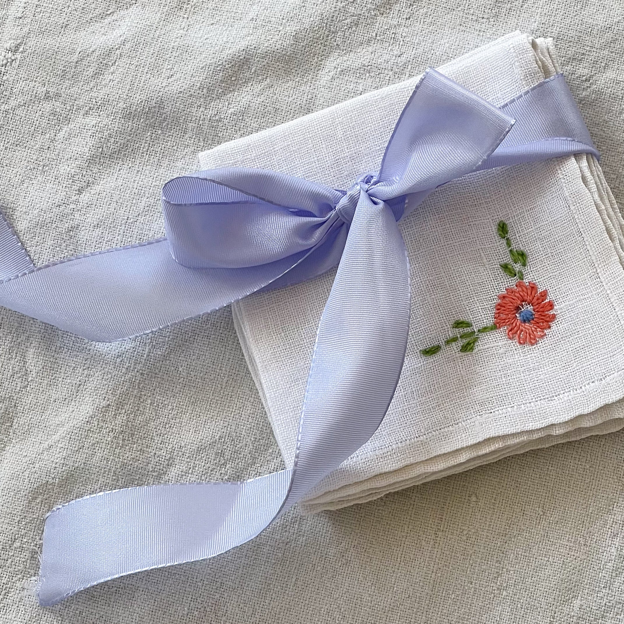 Floral Cocktail Napkins