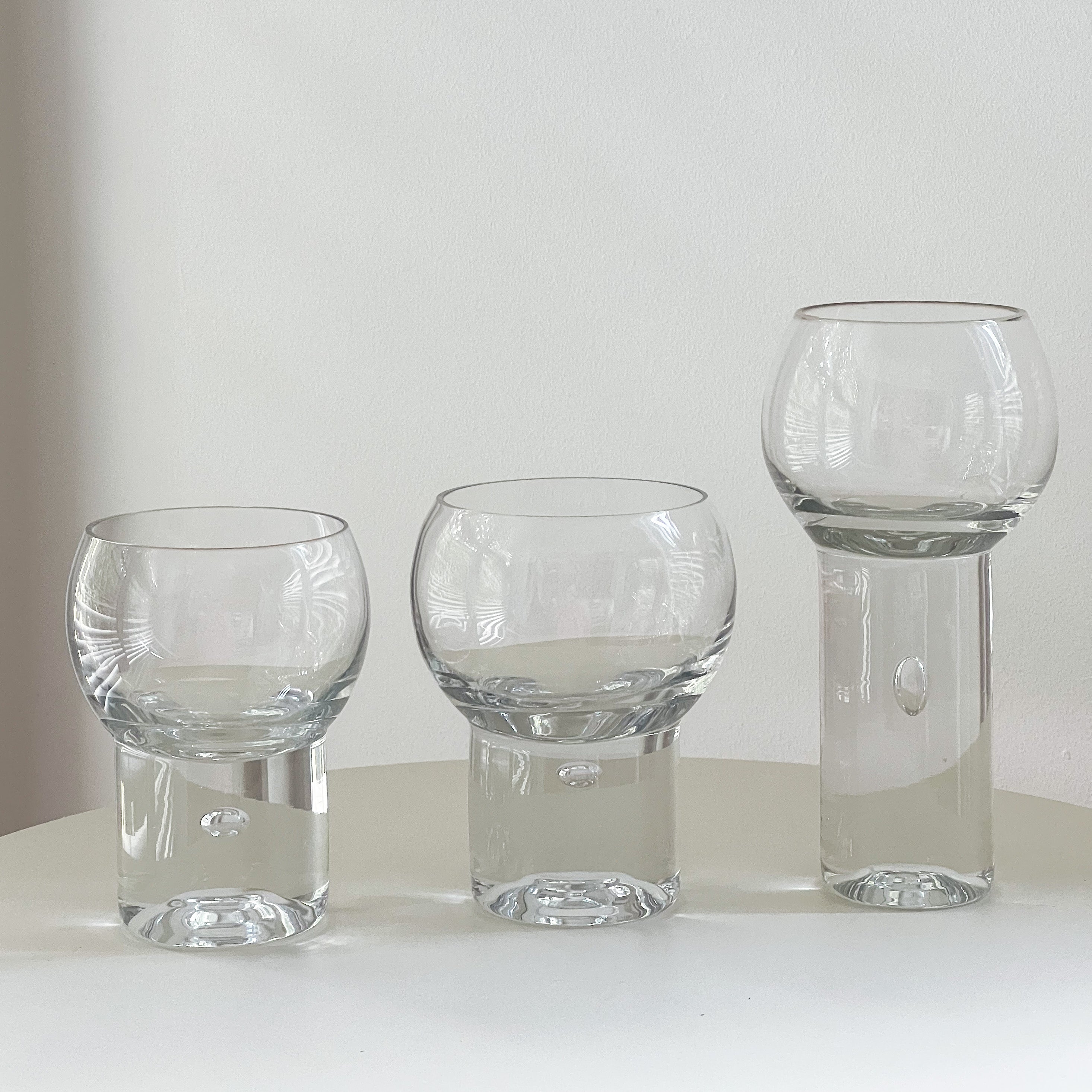Small Midcentury Bubble Glasses
