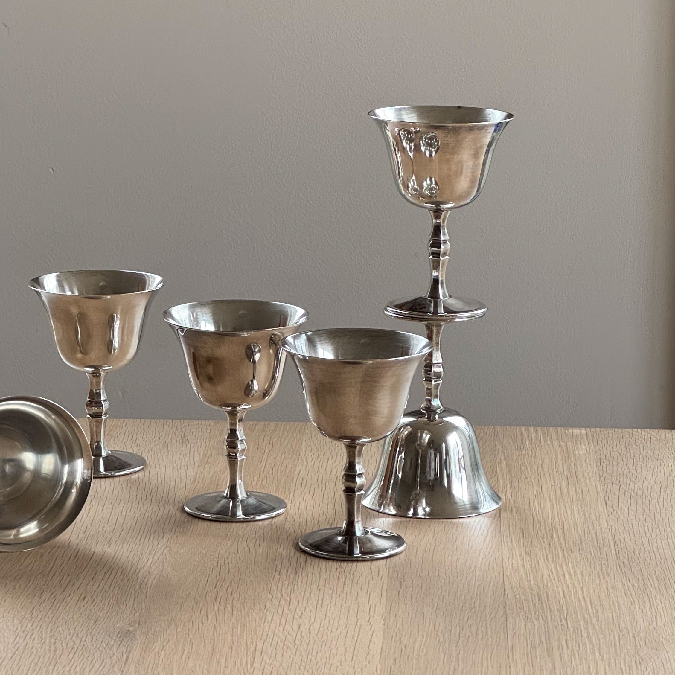 Silver-plated Glasses