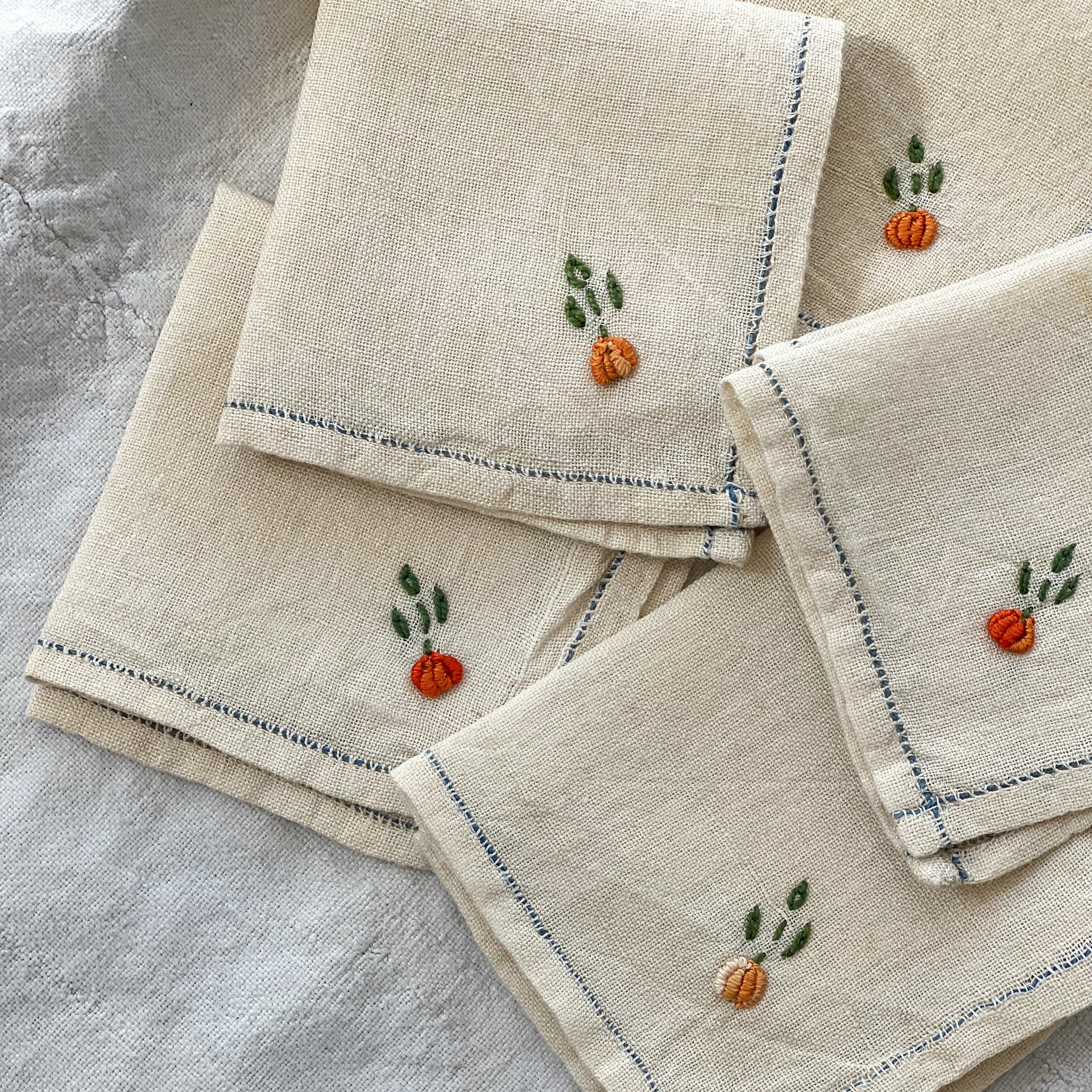 Poppy Cocktail Napkins