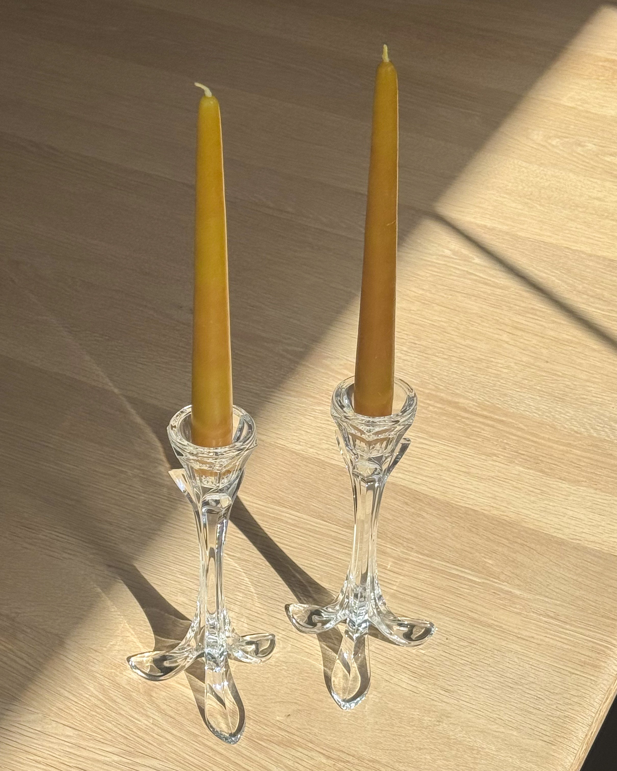 Crystal Candlestick Holders