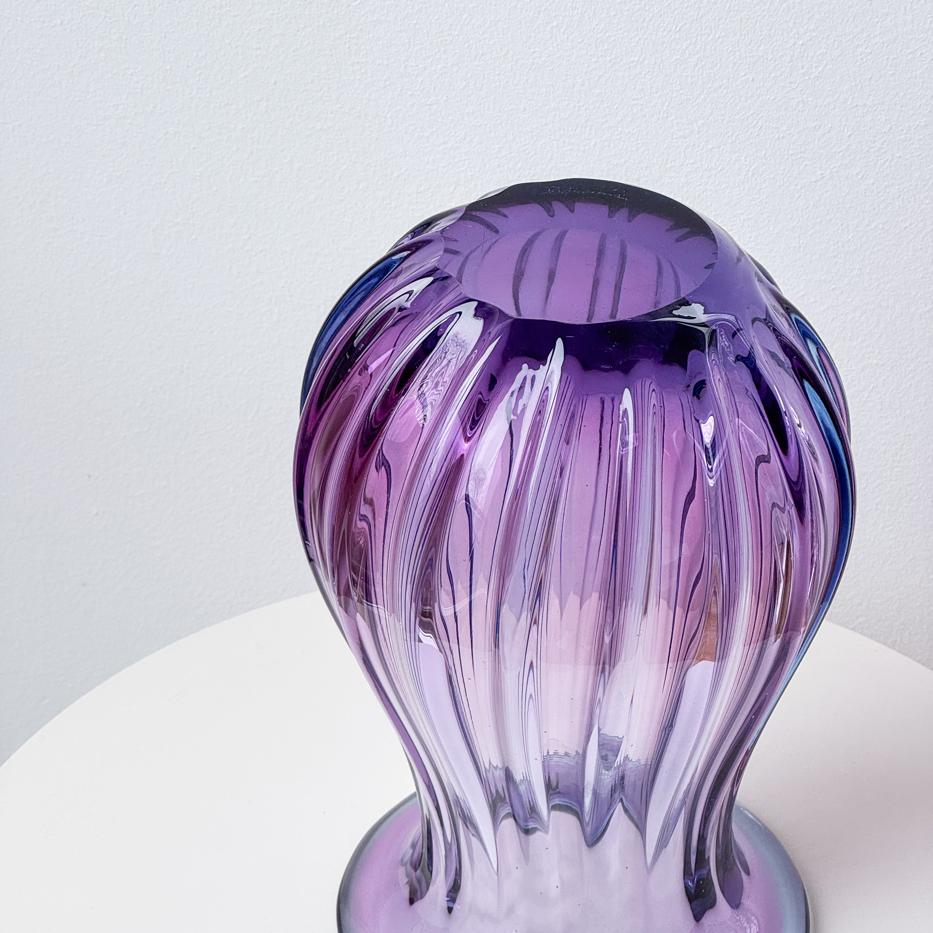 Purple Bohemian Vase