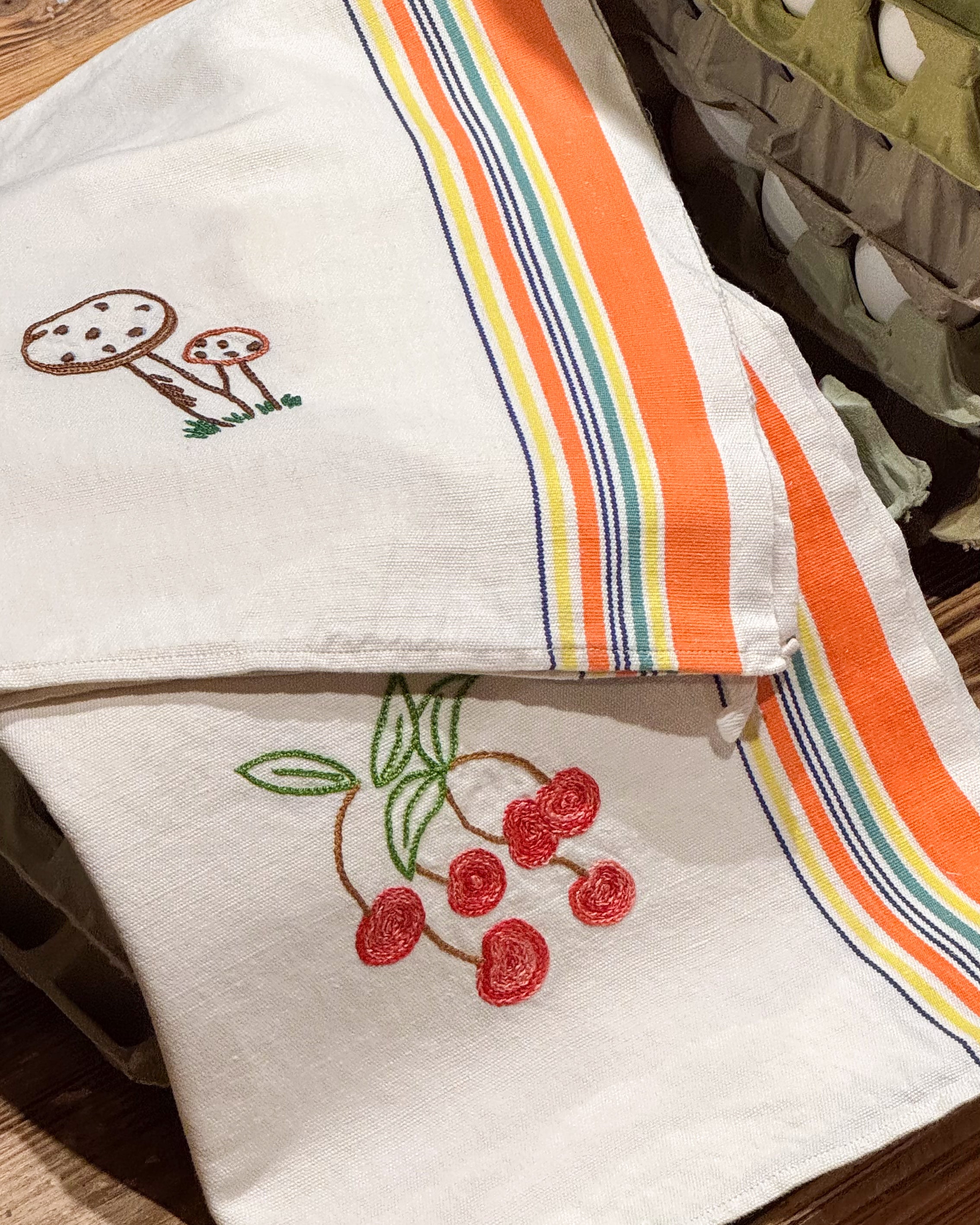 Embroidered Hand Towels