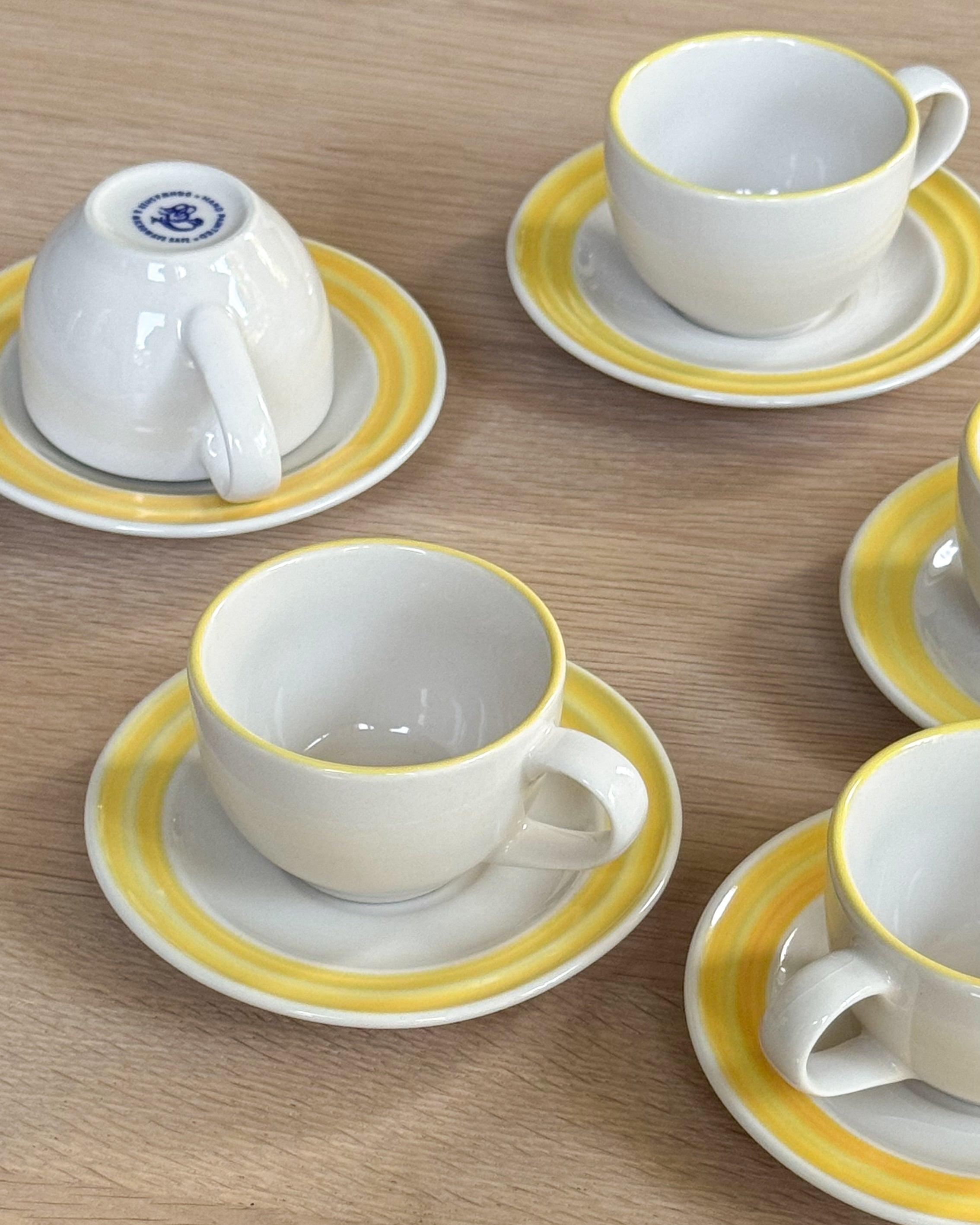 Yellow Espresso Cups