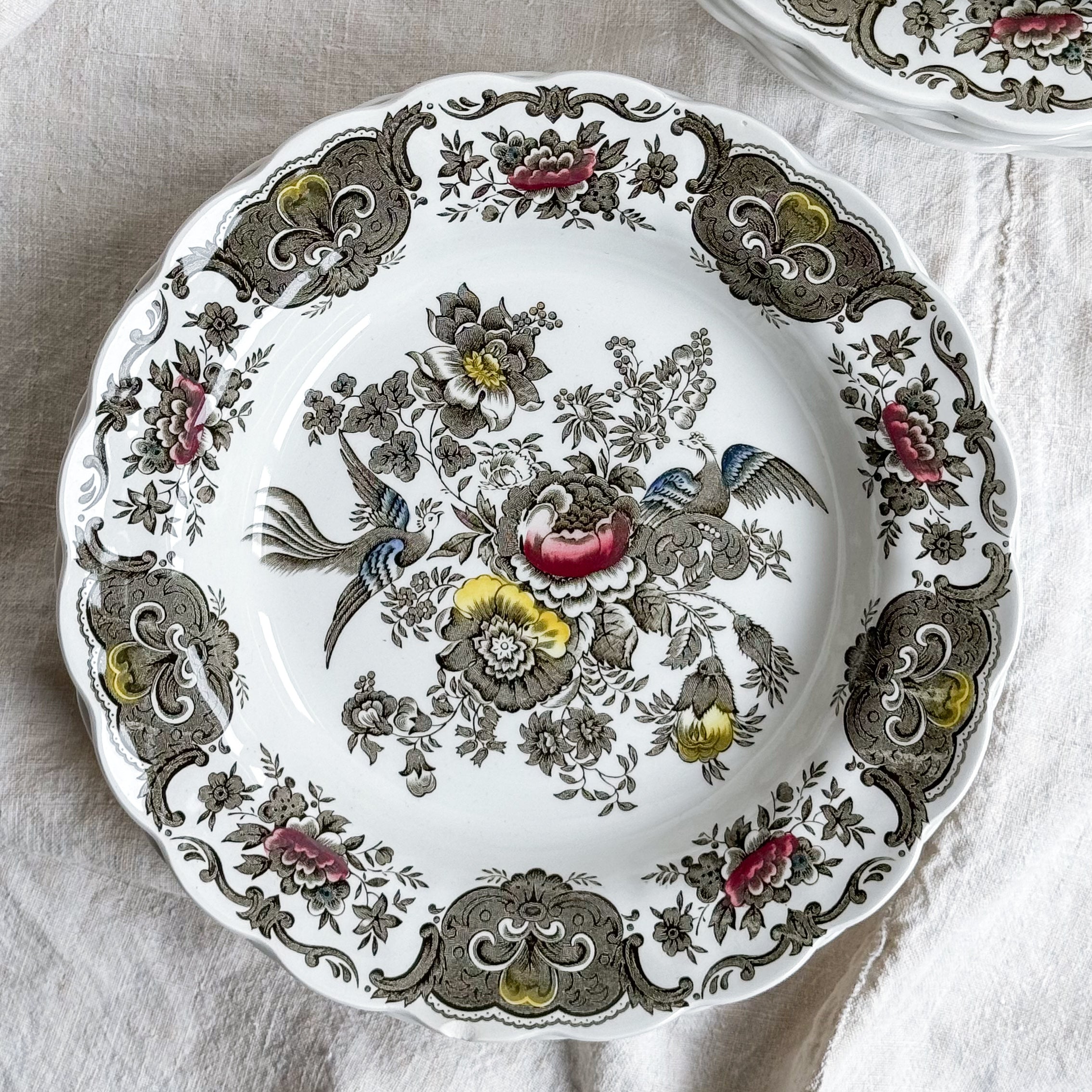 Ridgeway Floral Plates