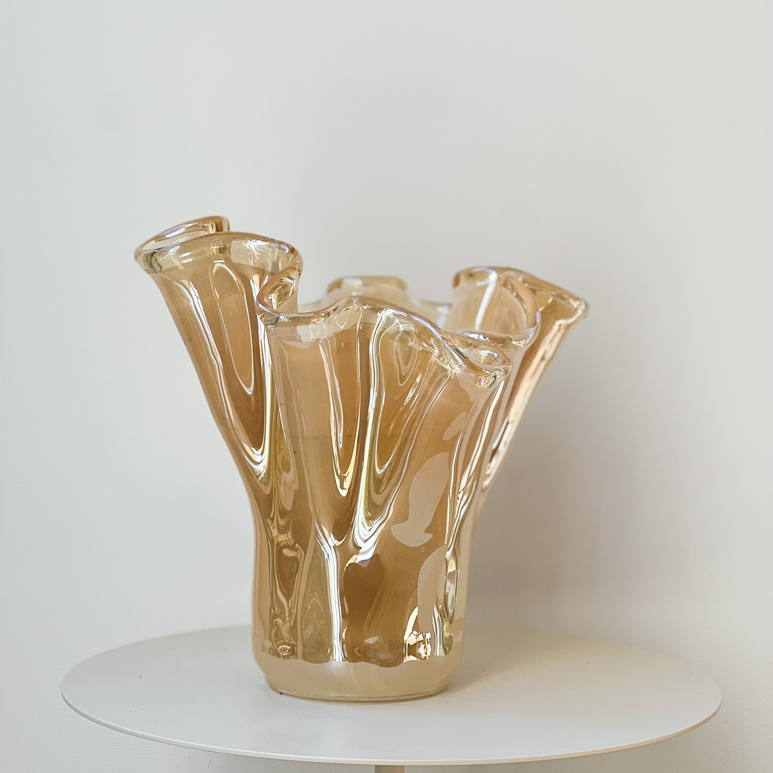 Iridescent Murano Vase