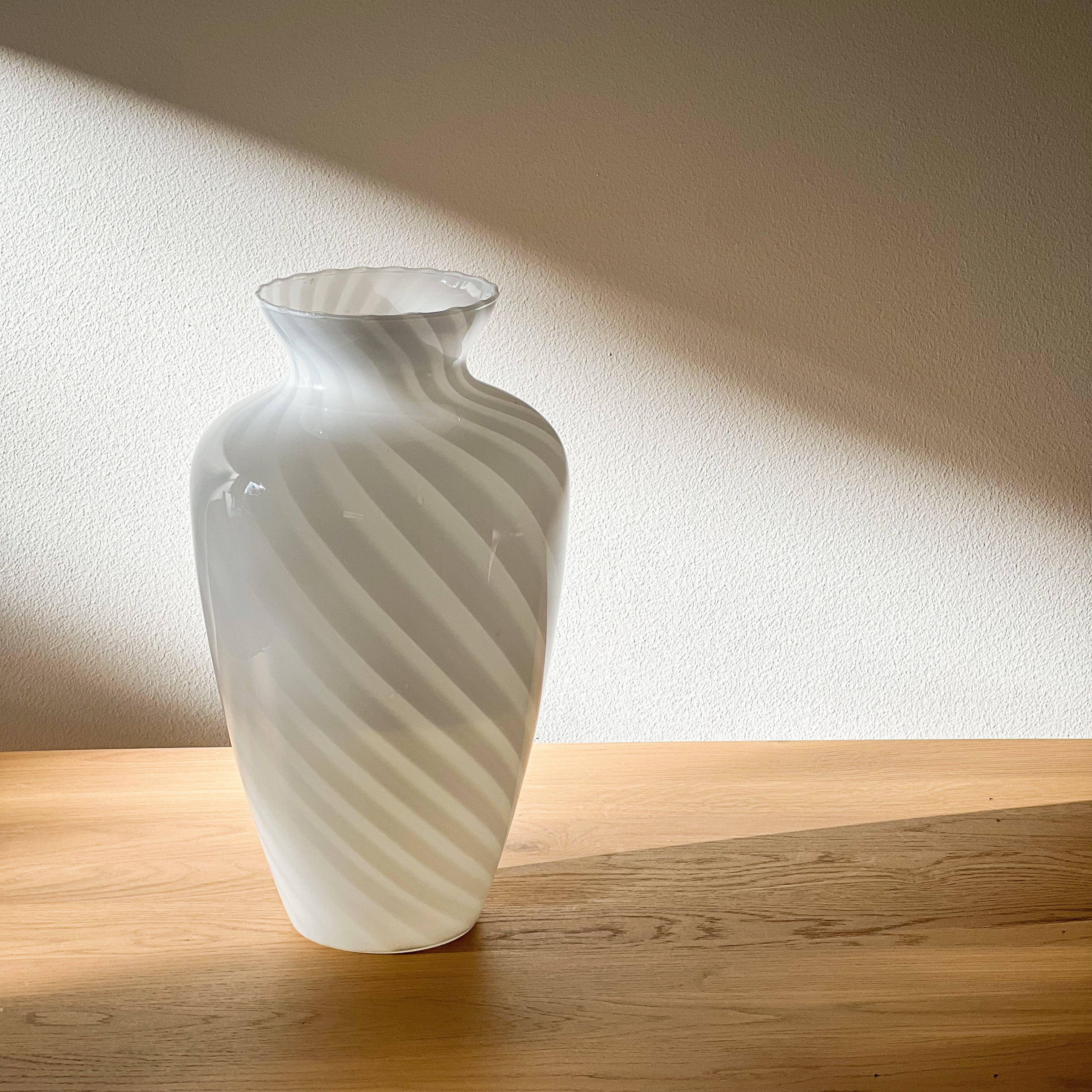 Swirly Murano Vase